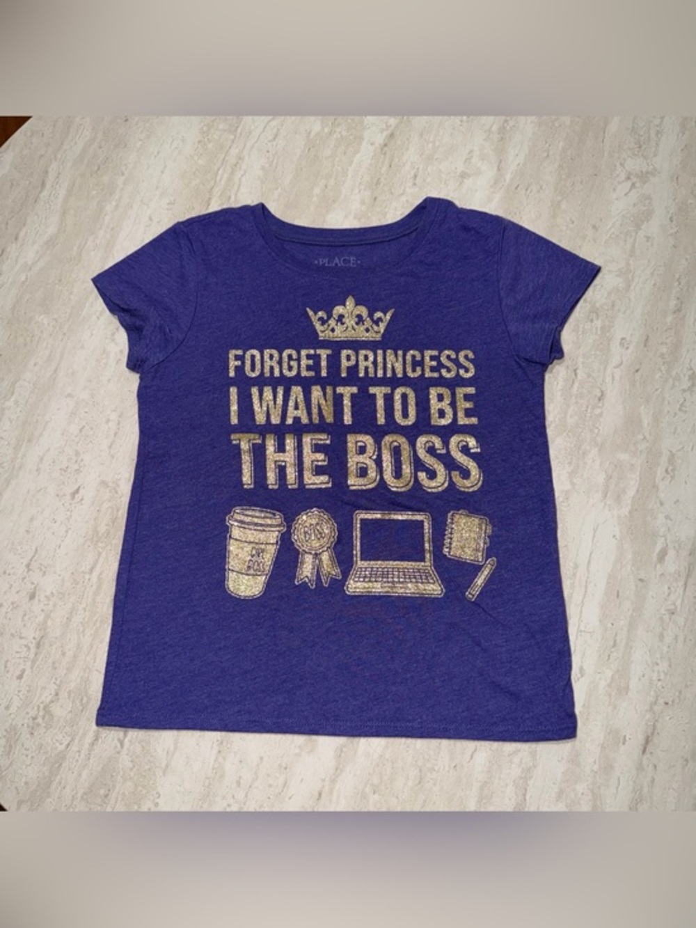 Place Toddler Girl T-shirt Tee *S (5/6)